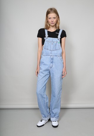 VINTAGE 90'S BENETTON OVERSIZED DUNGAREES