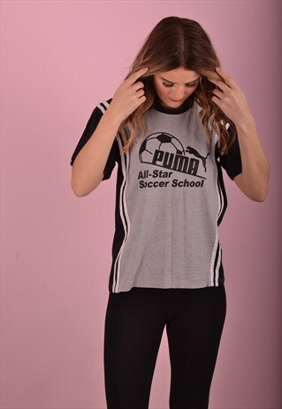 GREY PUMA T-SHIRT GBT4463