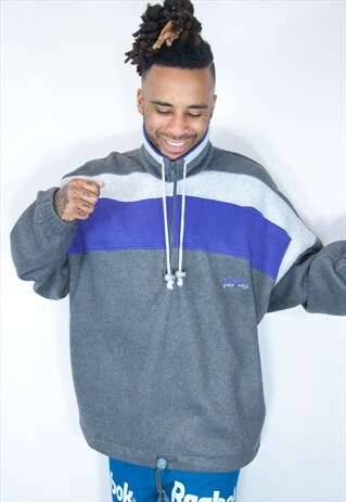 RARE CHAMPION NAVY VINTAGE FLEECE