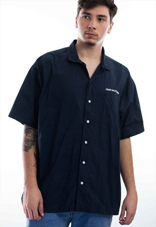 VINTAGE RALPH LAUREN CHAPS LOGO SHIRT 90S XL 9.6