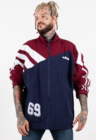 VINTAGE 80S ADIDAS SHELL SPORT JACKET / S7953