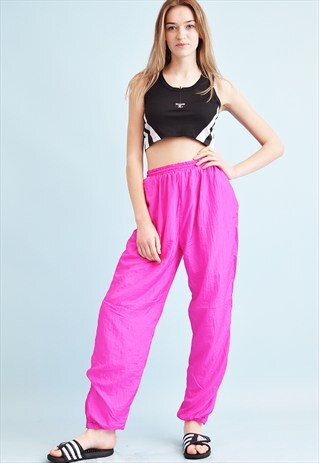 90'S RETRO ATHLEISURE SPORTS TRACKSUIT BOTTOMS