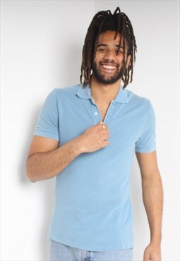Vintage Lacoste Polo Shirt Blue