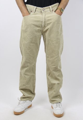 VINTAGE LEVI'S CORD BEIGE JEANS