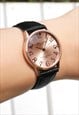 Classic Stylised Rose Gold Watch