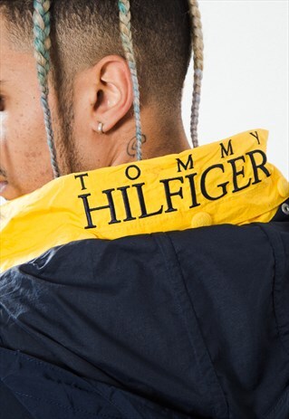 UNIQUE VINTAGE 90S TOMMY HILFIGER SPORT JACKET / S3982