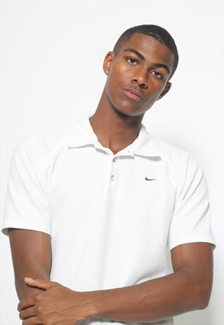 VINTAGE NIKE WHITE POLO