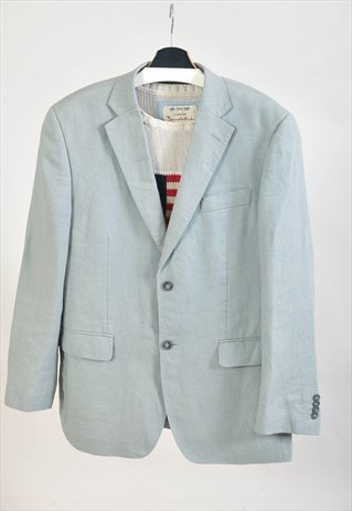 Vintage 00s linenblazer jacket in grey