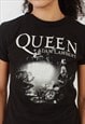 VINTAGE QUEEN ADAM LAMBERT BLACK GRAPHIC T SHIRT