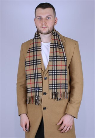 BURBERRY VINTAGE SCARF NOVA CLASSIC