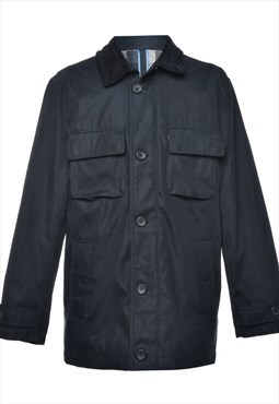 Beyond Retro Vintage London Fog Black Classic Jacket - S