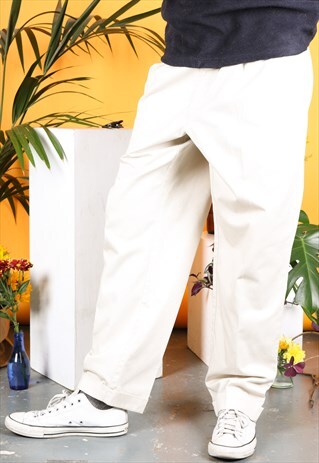 VINTAGE DOCKERS TROUSERS IN BEIGE
