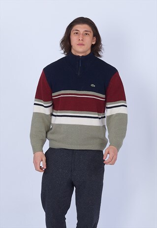 VINTAGE LACOSTE KNITTED JUMPER