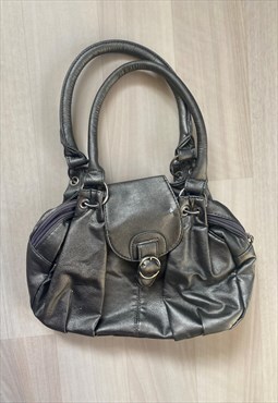 Vintage 90's/Y2K Silver Metallic Handbag