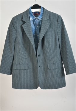 Vintage 00s blazer jacket in grey
