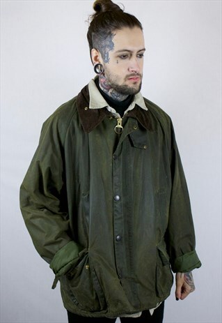 VINTAGE BARBOUR BEDALE WAXED JACKET