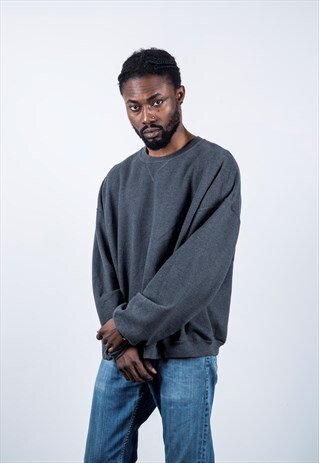 VINTAGE 1990S GREY SWEATER