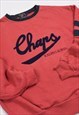 VINTAGE CHAPS RALPH LAUREN EMBROIDERED LOGO SWEATSHIRT