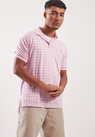 VINTAGE RALPH LAUREN SHORT SLEEVE POLO TOP