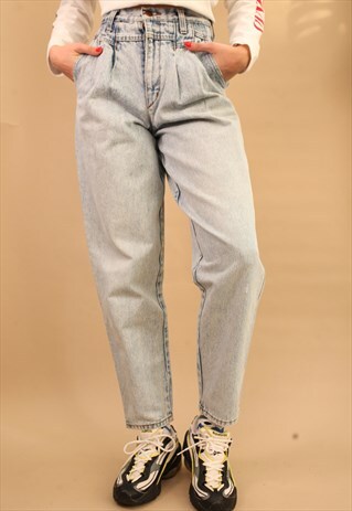 VINTAGE 80'S PARADISE ACID WASH JEANS
