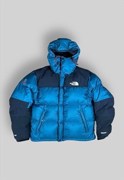 The North Face Baltoro Hooded Puffer Jacket in Blue