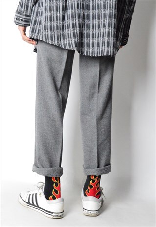 VINTAGE 80S GREY PANTS