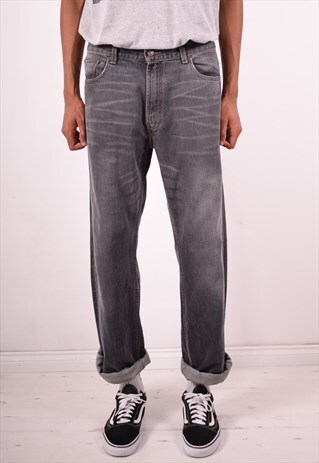 LEVI'S 559 MENS VINTAGE JEANS W34 L34 BLACK 90S