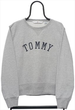 Vintage Tommy Hilfiger Grey Sweatshirt Womens