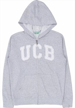 UCB 90's UCB Zip Up Hoodie XXLarge (2XL) Grey