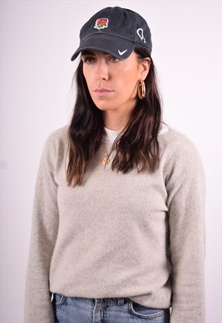 NIKE WOMENS VINTAGE CAP ONE SIZE NAVY BLUE 90'S