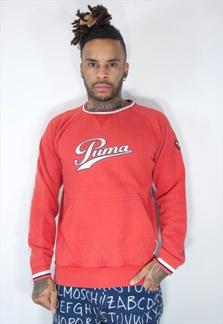 PUMA EMBROIDED VINTAGE SWEATSHIRT