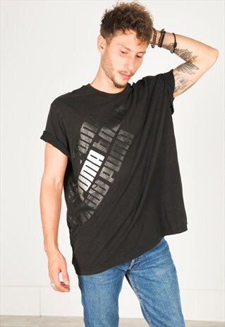 VINTAGE 80S PUMA SPORT T-SHIRT / R254