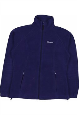 Vintage 90's Colombia Fleece Spellout Zip Up