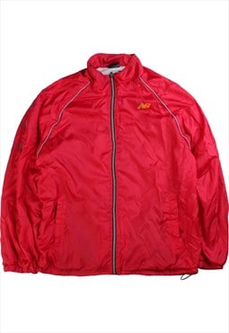 Vintage  New Balance Windbreaker Jacket Full Zip Up Red