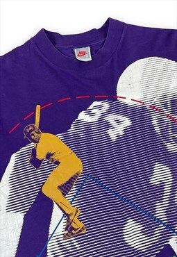 Nike Vintage 90s silver tag Bo Jackson Baseball T-shirt