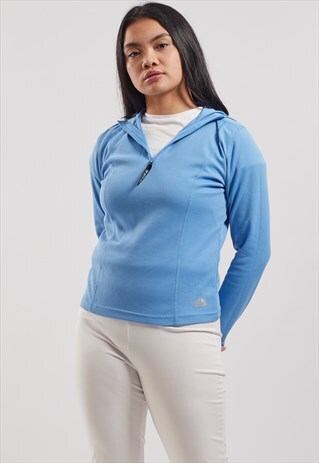 VINTAGE THE NORTH FACE 1/4 ZIP HOODIE