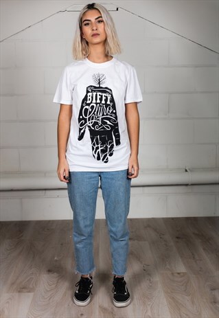 OFFICIAL BIFFY CLYRO HAND UNISEX T SHIRT