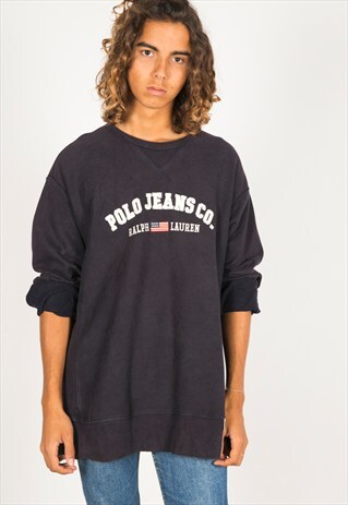 VINTAGE 90S POLO RALPH LAUREN SWEATSHIRT/ R236