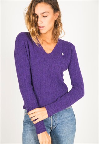 VINTAGE 80S POLO RALPH LAUREN JUMPER / R4224C500