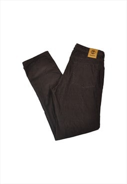 Vintage Timberland Corduroy Pants Straight Leg Brown W34 L34