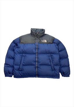Vintage The North Face 700 Nuptse Puffer Jacket in Navy