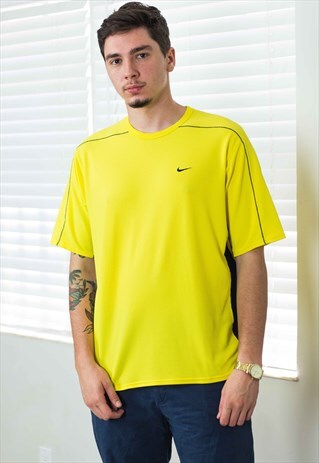 VINTAGE NIKE T-SHIRT LOGO 90S L 6.7