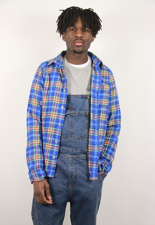 VINTAGE HOLLISTER CHECK FLANNEL SHIRT