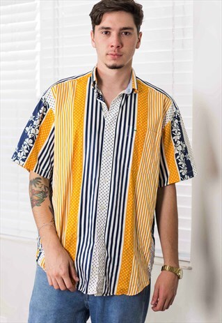 VINTAGE TOMMY HILFIGER SHIRT LOGO 90S M 10.1
