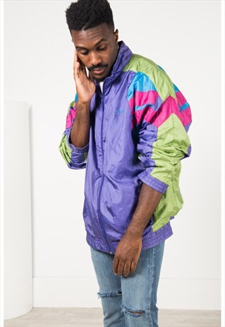 VINTAGE 80S ADIDAS SHELL SPORT JACKET / S1063