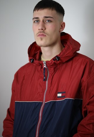 VINTAGE TOMMY HILFIGER WINDBREAKER JACKET