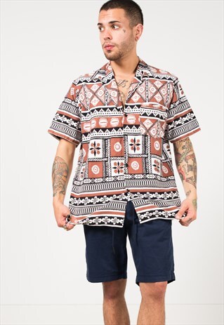 VINTAGE 80S HAWAIIAN SHIRT / S1771