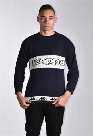 1990S KAPPA BOOTLEG KNIT JUMPER