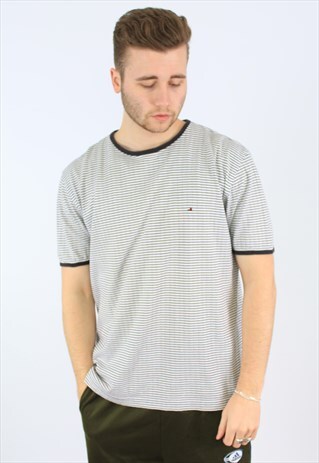 TOMMY HILFIGER BASIC STRIPED T-SHIRT