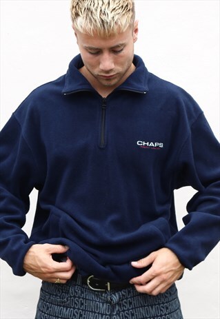NAVY CHAPS RALPH LAUREN FLEECE